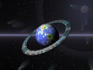 Earth With Ring